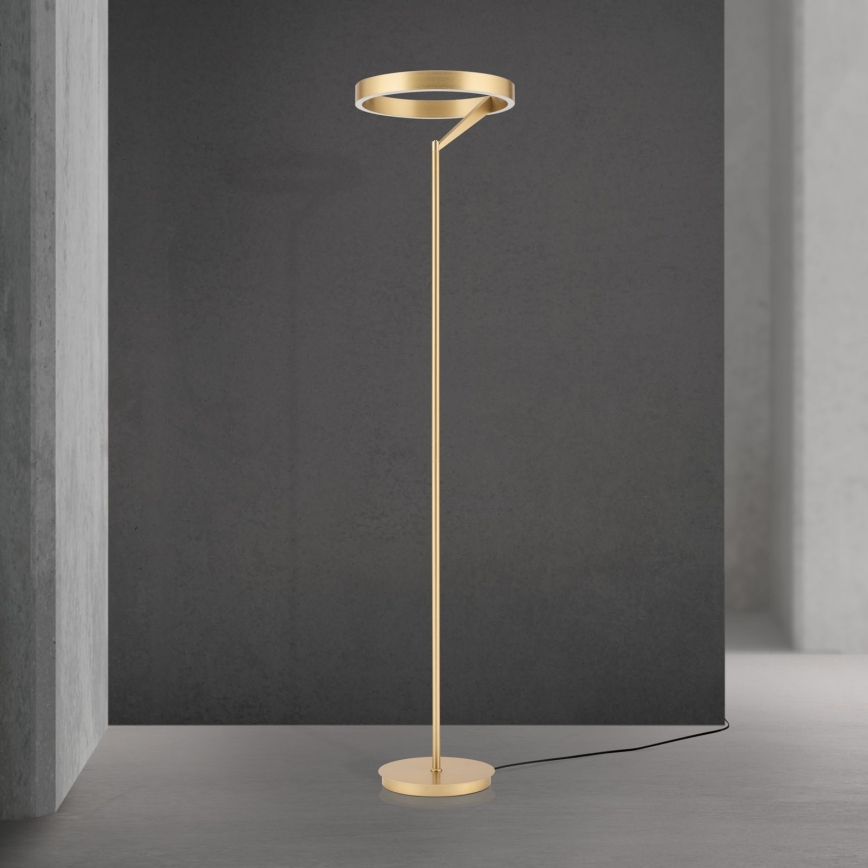 Lampada da terra LED dimmerabile KOLK LED/40W/230V 2700/4000K oro