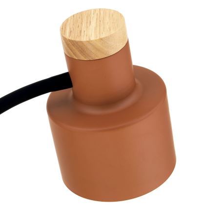 Lampada da terra GILI 1xE27/40W/230V colore mattone