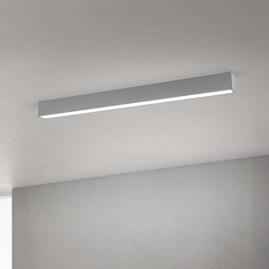Lampada da soffitto/sospensione 2 in 1 PALKKI LED/38W/230V 3000/4000/5000K grigio