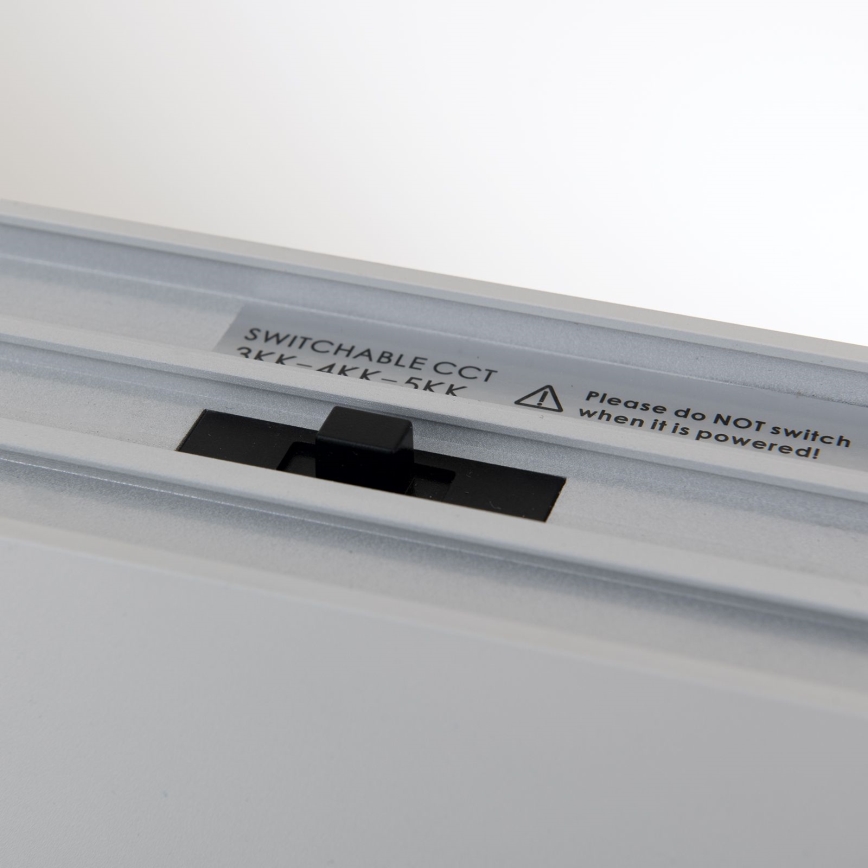 Lampada da soffitto/sospensione 2 in 1 PALKKI LED/38W/230V 3000/4000/5000K grigio