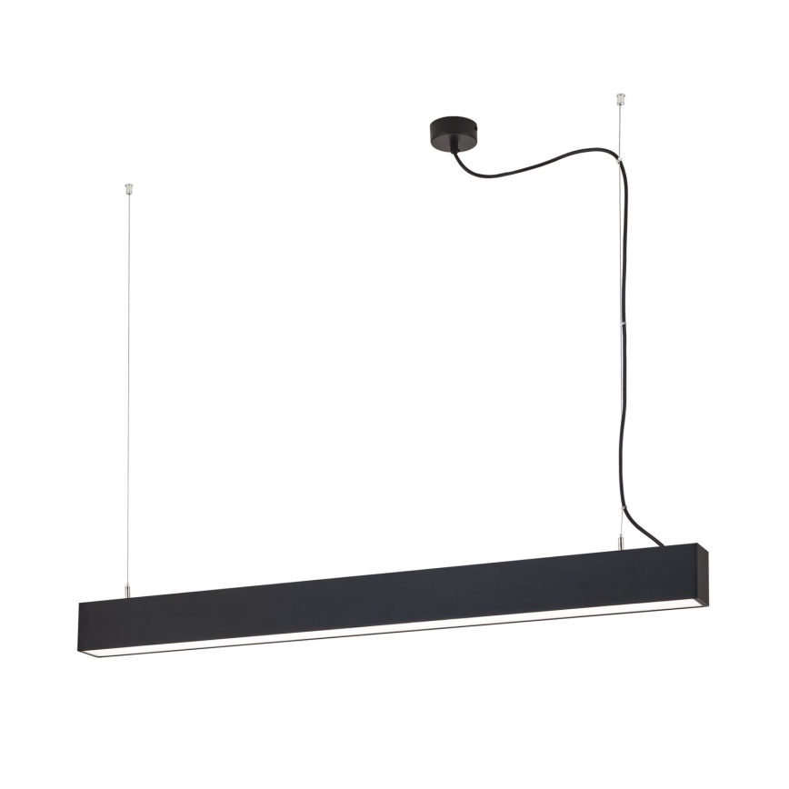 Lampada da soffitto/sospensione LED 2 in 1 PALKKI LED/38W/230V 3000/4000/5000K nera