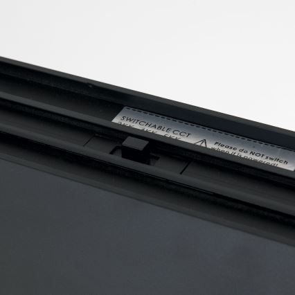 Lampada da soffitto/sospensione LED 2 in 1 PALKKI LED/38W/230V 3000/4000/5000K nera