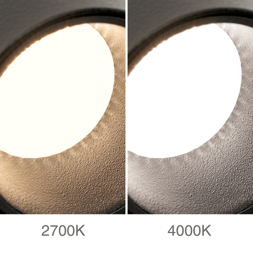 Faretto da parete LED LUXY dimmerabile, ricaricabile e a sfioramento LED/1W/5V 2200 mAh 2700/3000/4000K nero