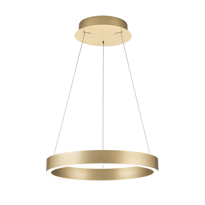 lampadario LED dimmerabile su cavo KOLK LED/40W/230V 2700/3000/4000K diam. 40 cm oro