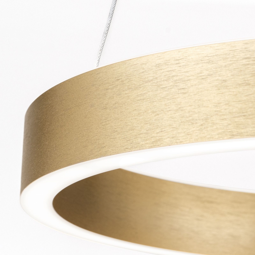 lampadario LED dimmerabile su cavo KOLK LED/40W/230V 2700/3000/4000K diam. 40 cm oro