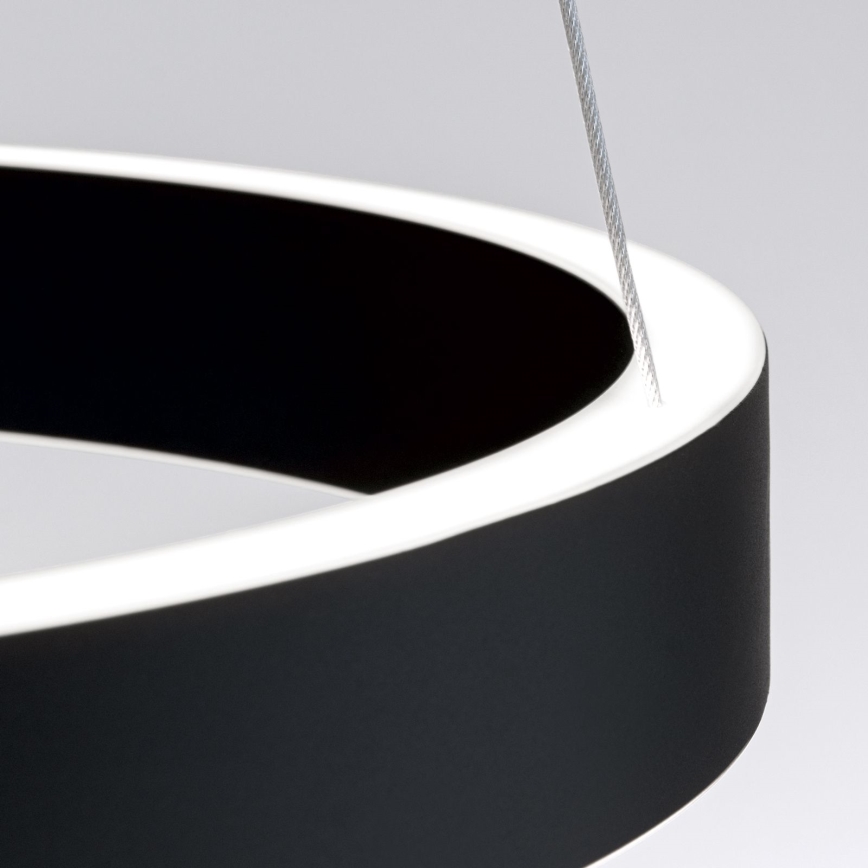 Lampada a sospensione su cavo dimmerabile KOLK LED/40W/230V 2700/3000/4000K Ø 40 cm nero
