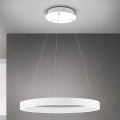 Orion - Lampadario LED dimmerabile a sospensione con cavo KOLK LED/60W/230V 2700/3000/4000K Ø 60 cm bianco