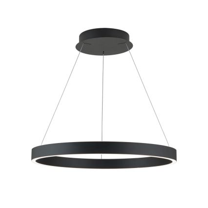 Lampadario LED dimmerabile a sospensione su cavo KOLK LED/60W/230V 2700/3000/4000K Ø 60 cm nero