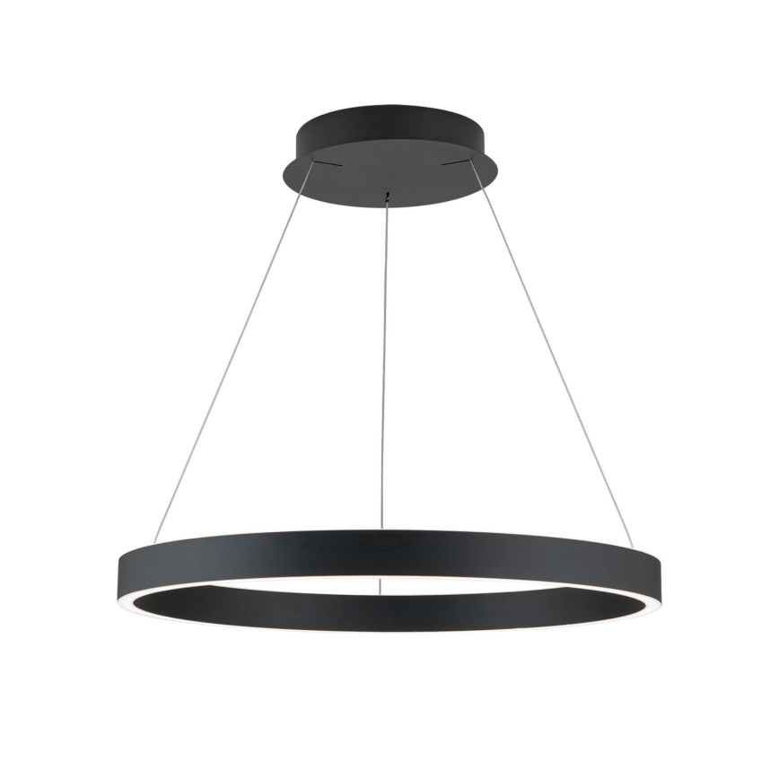 Lampadario LED dimmerabile a sospensione su cavo KOLK LED/60W/230V 2700/3000/4000K Ø 60 cm nero