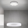 Orion - Lampadario LED dimmerabile a sospensione su cavo KOLK LED/40W/230V 2700/3000/4000K Ø 40 cm bianco