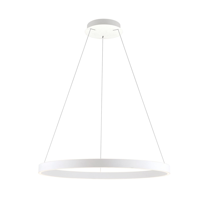 Lampadario dimmerabile a cavo KOLK LED/80W/230V 2700/3000/4000K Ø 80 cm bianco