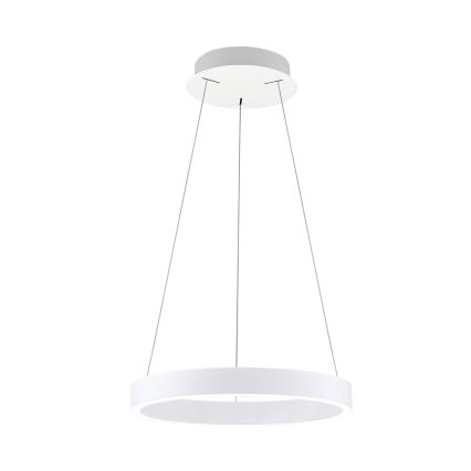 Lampadario LED dimmerabile a sospensione su cavo KOLK LED/40W/230V 2700/3000/4000K Ø 40 cm bianco
