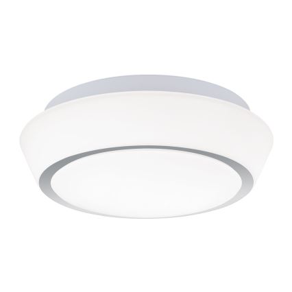 Plafoniera da soffitto per bagno TENA 2xE27/60W/230V Ø 30 cm IP44 bianca