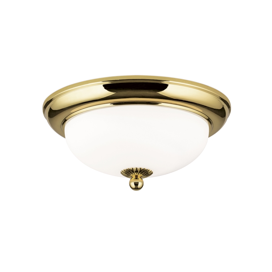 Plafoniera EMPIRA 2xE14/40W/230V Ø 26,5 cm dorata