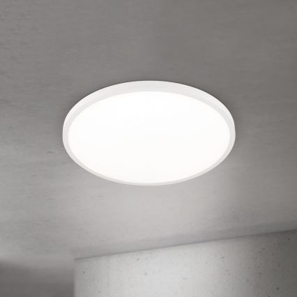 Plafoniera dimmerabile a LED DISC/46W/230V 2700/3000/4000K Ø 60 cm bianca