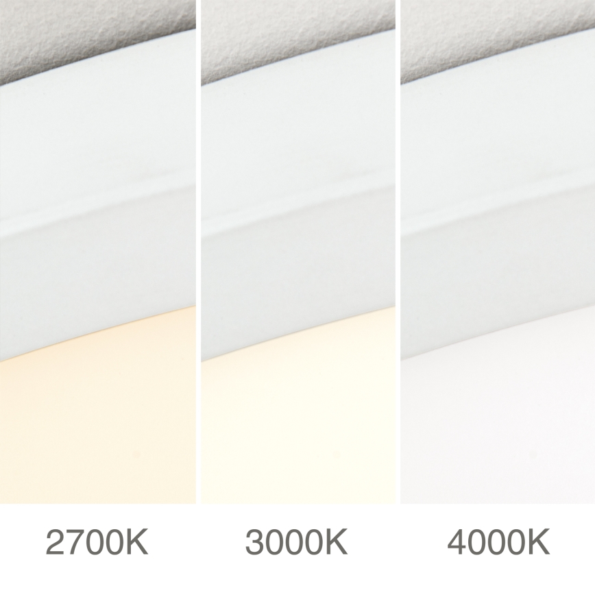 Plafoniera dimmerabile a LED DISC/46W/230V 2700/3000/4000K Ø 60 cm bianca