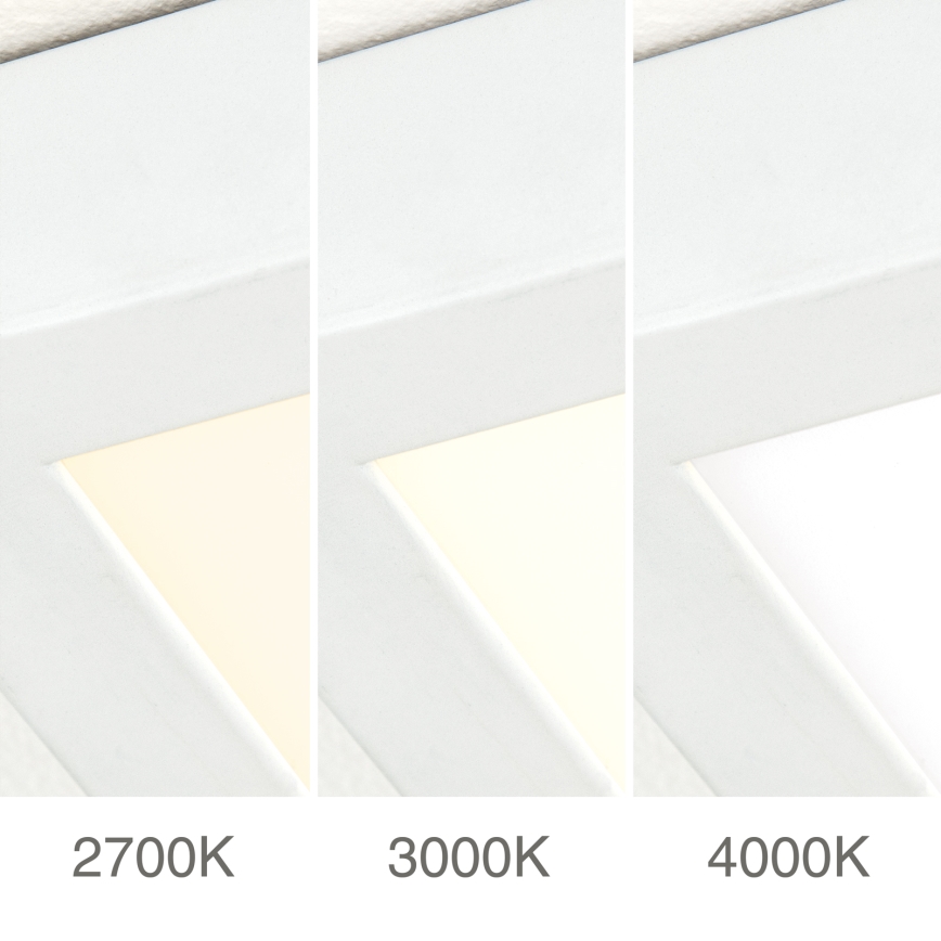 Plafoniera a LED dimmerabile DISC LED/30W/230V 2700/3000/4000K 39x39 cm bianca