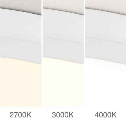 Plafoniera dimmerabile a LED DISC LED/30W/230V 2700/3000/4000K ø 40 cm bianca