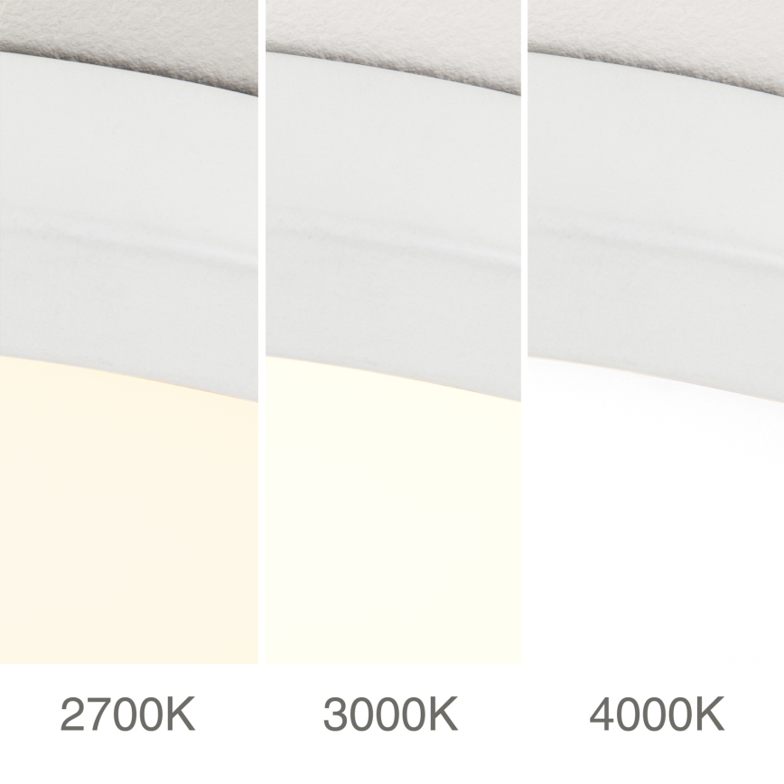 Plafoniera dimmerabile a LED DISC LED/30W/230V 2700/3000/4000K ø 40 cm bianca