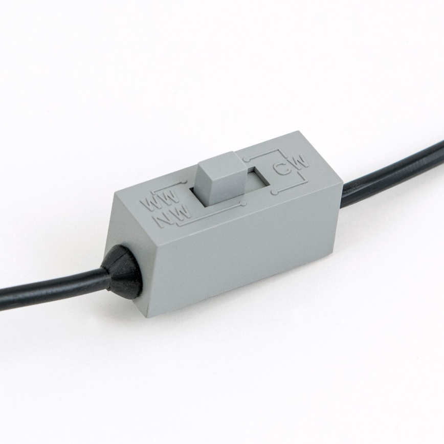 Plafoniera da incasso per bagno LED dimmerabile OFFICE, 10W, 230V, 3000/4000/6000K, Ø 9,5 cm, UGR19, IP44, bianco