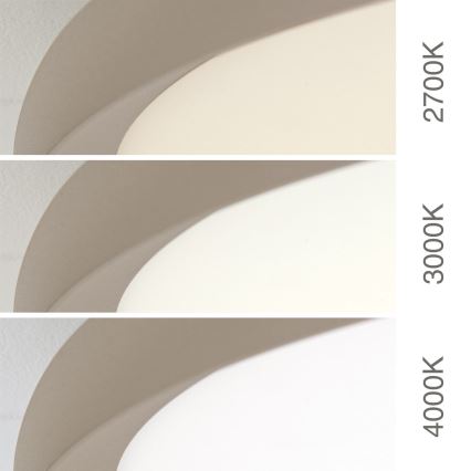 Plafoniera LED KANT LED/30W/230V 2700/3000/4000K Ø 40 cm beige