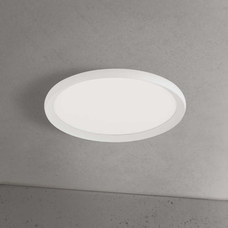Plafoniera LED KANT, 30 W, 230 V, 2700/3000/4000 K, Ø 40 cm, bianco