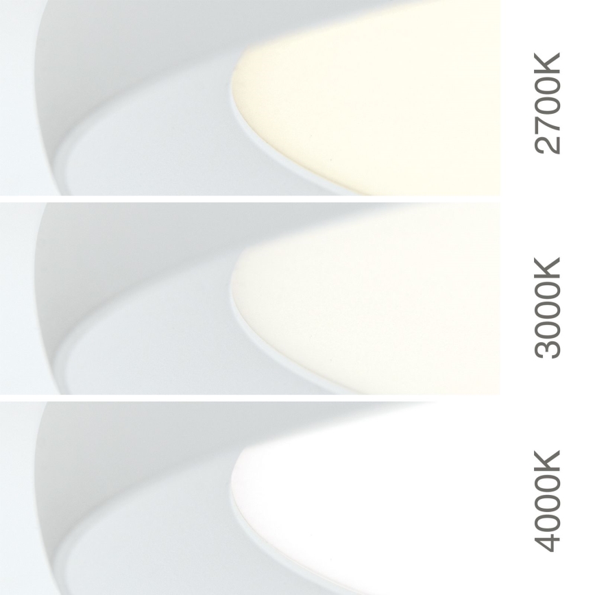 Plafoniera LED KANT LED/50W/230V 2700/3000/4000K Ø 60 cm bianca