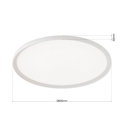 Plafoniera LED KANT LED/50W/230V 2700/3000/4000K Ø 60 cm bianca