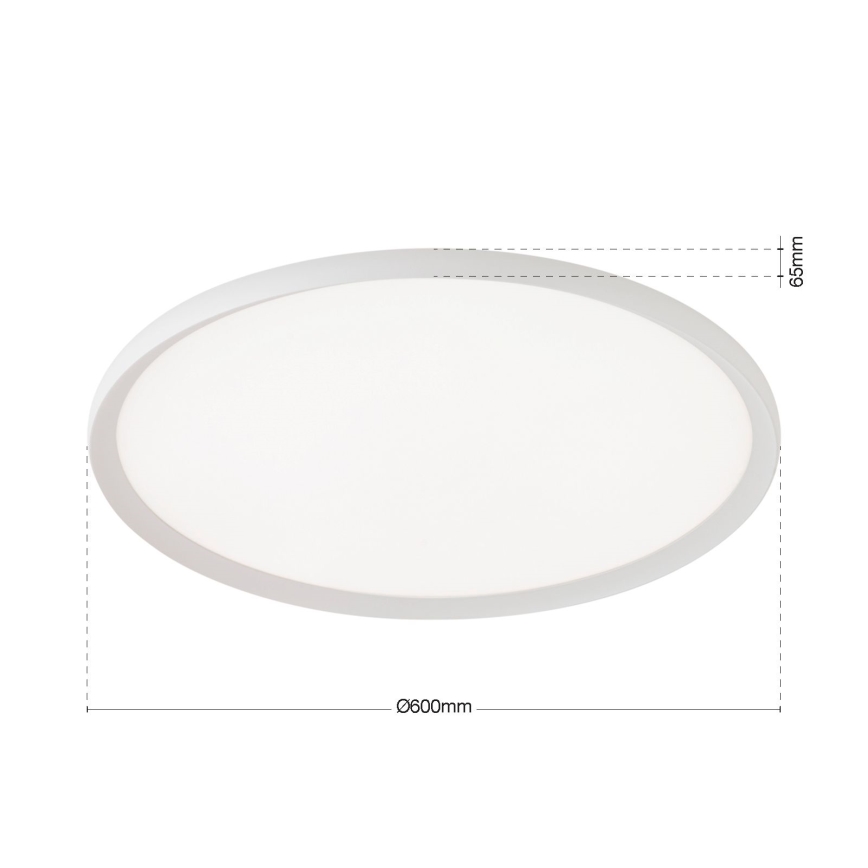 Plafoniera LED KANT LED/50W/230V 2700/3000/4000K Ø 60 cm bianca
