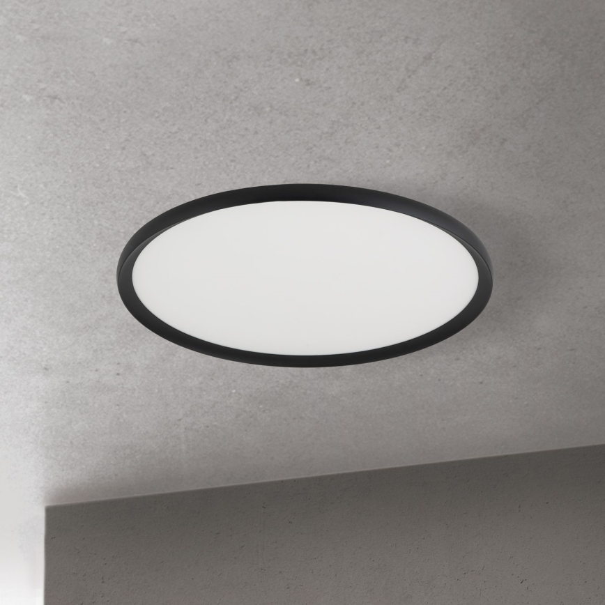 Plafoniera LED KANT LED/50W/230V 2700/3000/4000K Ø 60 cm nero