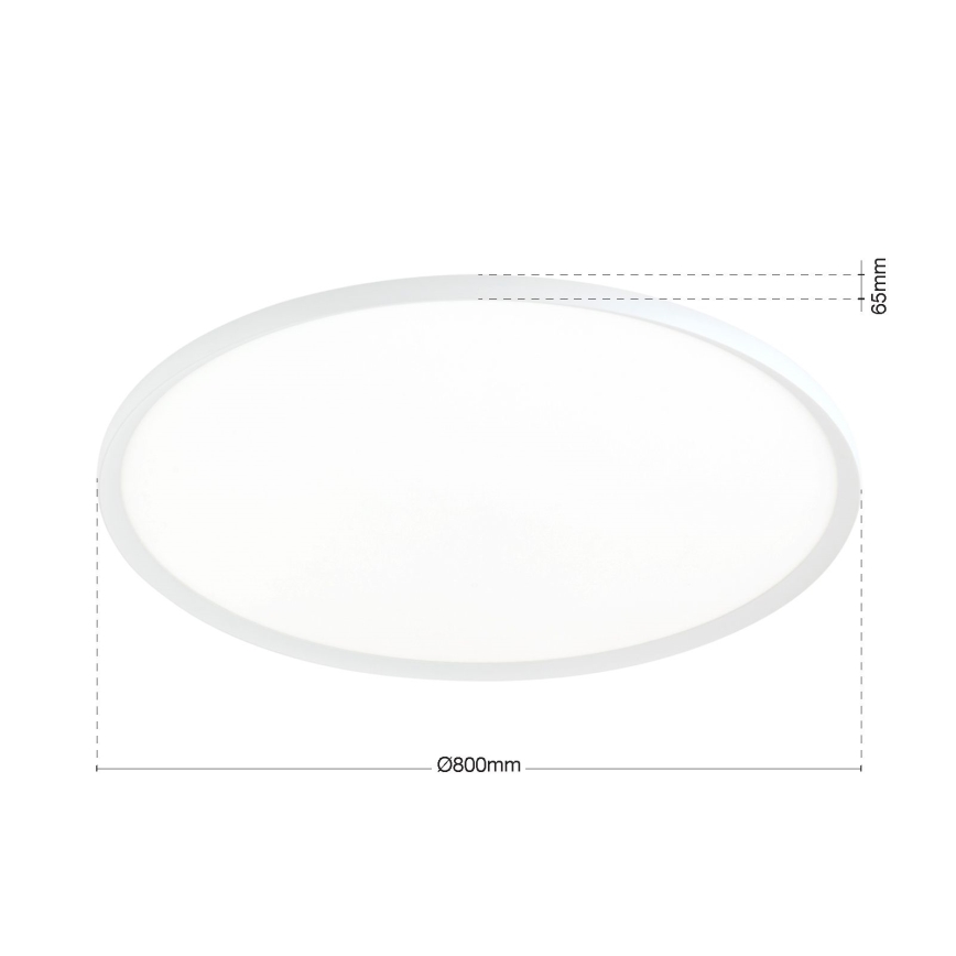 Plafoniera LED KANT LED/66W/230V 2700/3000/4000K Ø 80 cm bianco