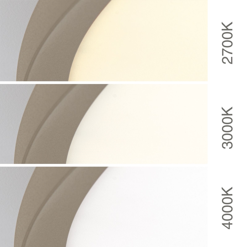 Plafoniera LED KANT LED/66W/230V 2700/3200/4000K Ø 80 cm beige