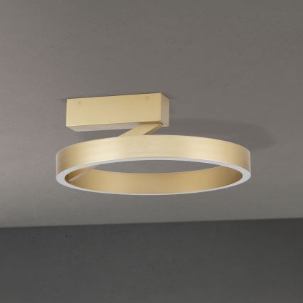 Plafoniera LED KOLK 40W/230V, 2700/3000/4000K, diametro 40 cm, finitura oro