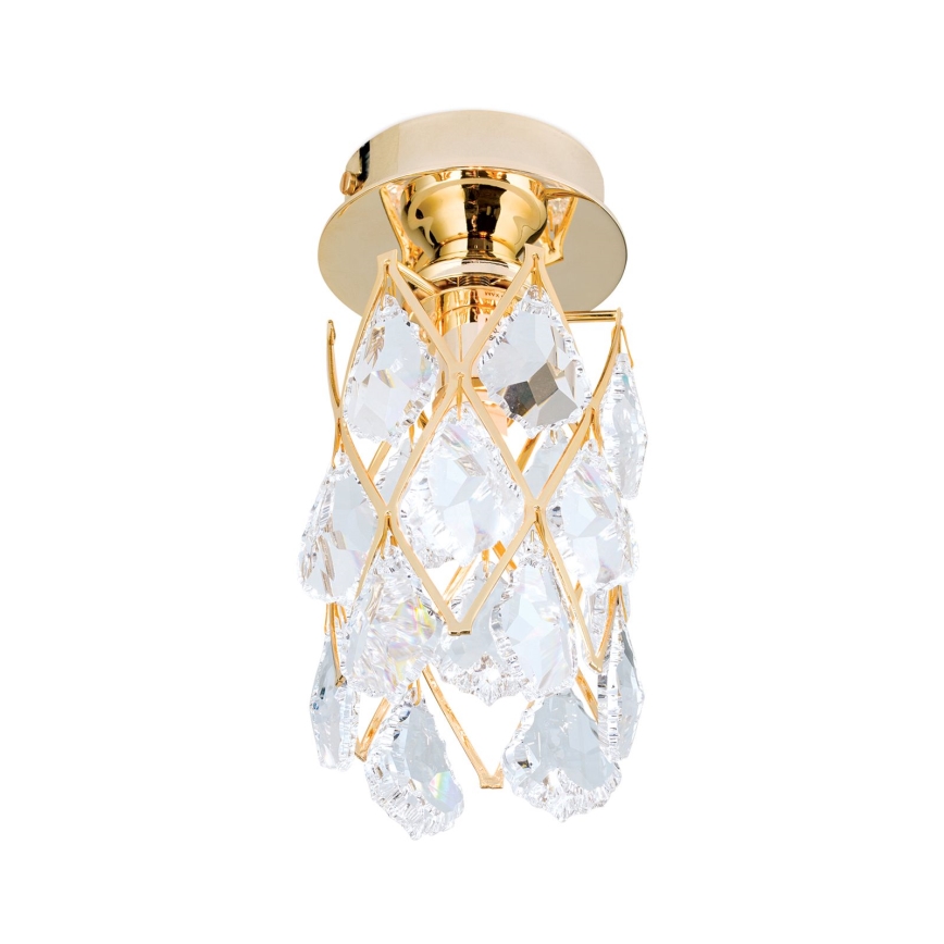 Plafoniera RITA 1xG9/40W/230V Ø 9 cm dorata