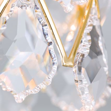 Plafoniera RITA 1xG9/40W/230V Ø 9 cm dorata