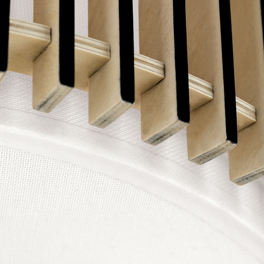 Plafoniera TARTA 3xE27/40W/230V Ø 40 cm beige