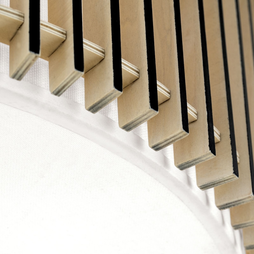 Plafoniera TARTA 3xE27/40W/230V Ø 50 cm beige