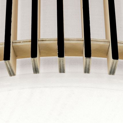 Plafoniera TARTA 3xE27/40W/230V Ø 50 cm beige