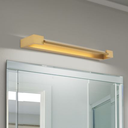 Illuminazione a LED per specchi da bagno MARILYN LED/18W/230V 60 cm IP44 oro