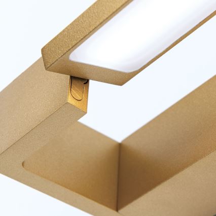 Illuminazione a LED per specchi da bagno MARILYN LED/18W/230V 60 cm IP44 oro
