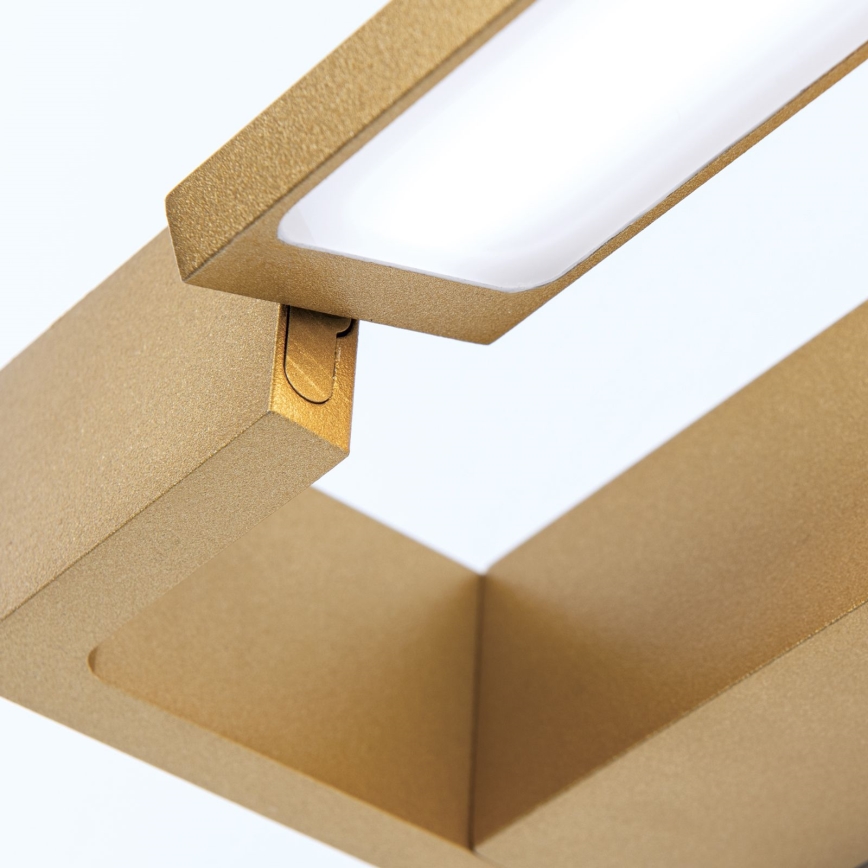 Illuminazione a LED per specchi da bagno MARILYN LED/18W/230V 60 cm IP44 oro