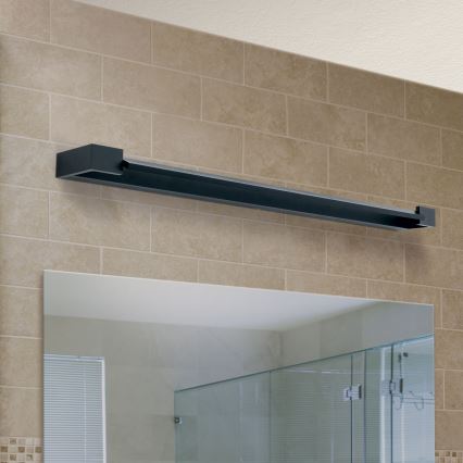 Illuminazione a LED per specchi da bagno MARILYN LED/24W/230V 90 cm IP44 nero