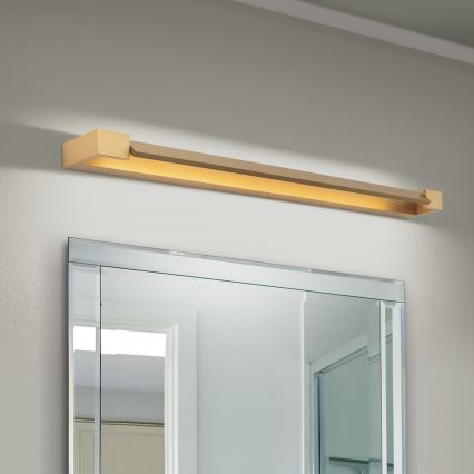 Illuminazione a LED per specchi da bagno MARILYN LED/24W/230V 90 cm IP44 oro