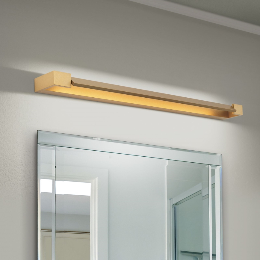 Illuminazione a LED per specchi da bagno MARILYN LED/24W/230V 90 cm IP44 oro