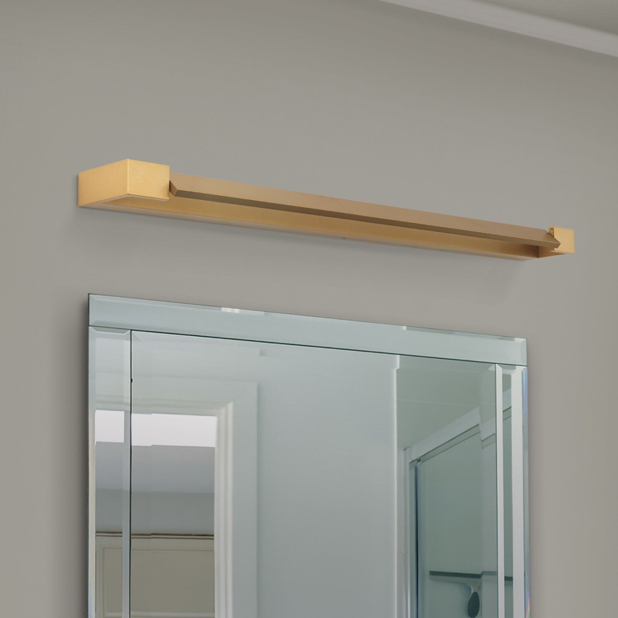 Illuminazione a LED per specchi da bagno MARILYN LED/24W/230V 90 cm IP44 oro