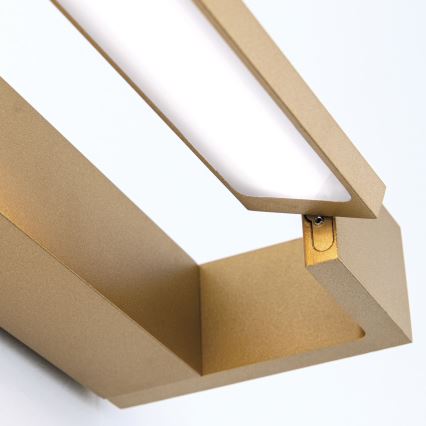 Illuminazione a LED per specchi da bagno MARILYN LED/24W/230V 90 cm IP44 oro