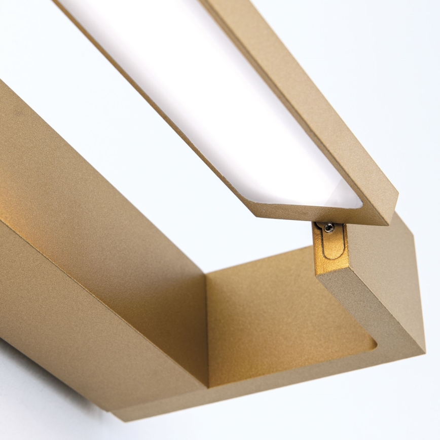 Illuminazione a LED per specchi da bagno MARILYN LED/24W/230V 90 cm IP44 oro