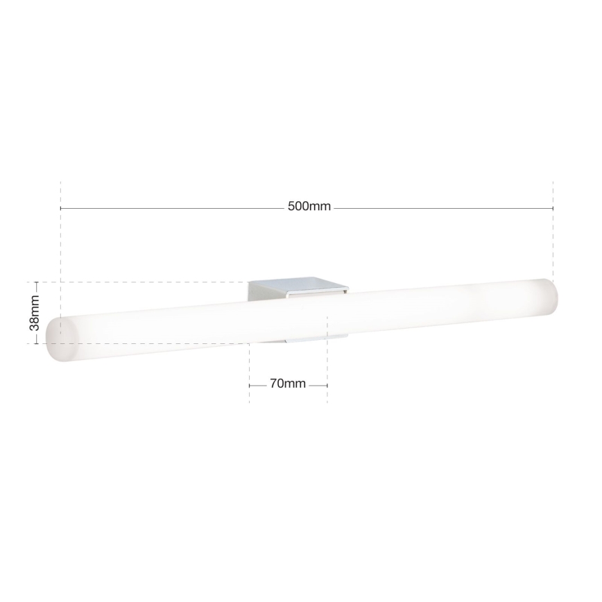 Applique a LED VISAGIST 1xS14d/8W/230V bianco