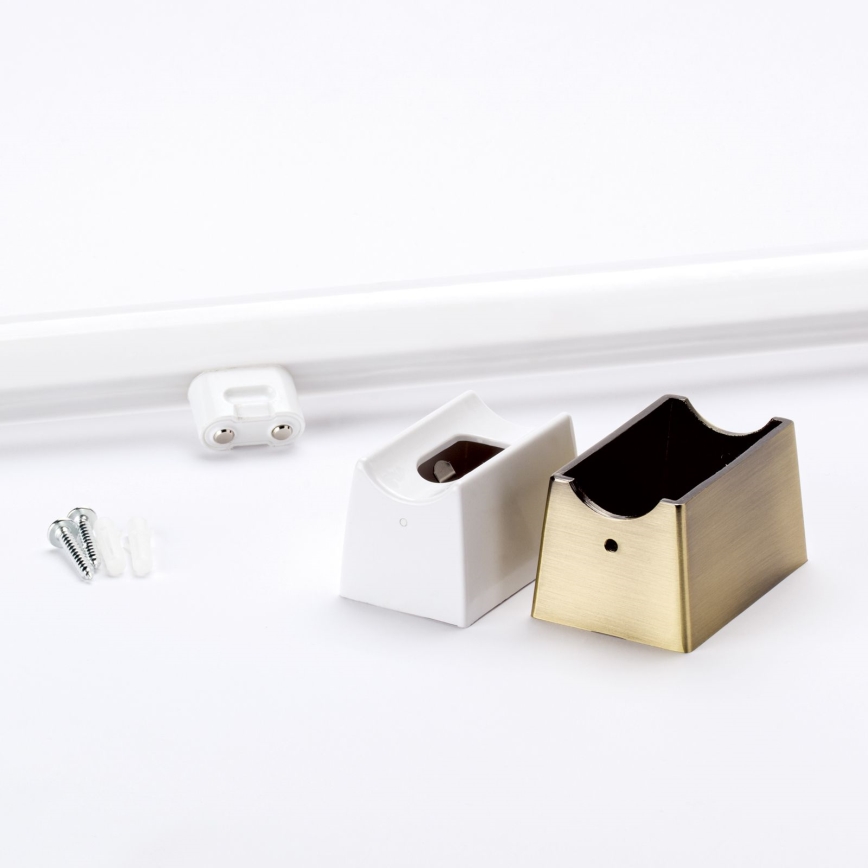 Applique a LED VISAGIST 1xS14d/8W/230V ottone