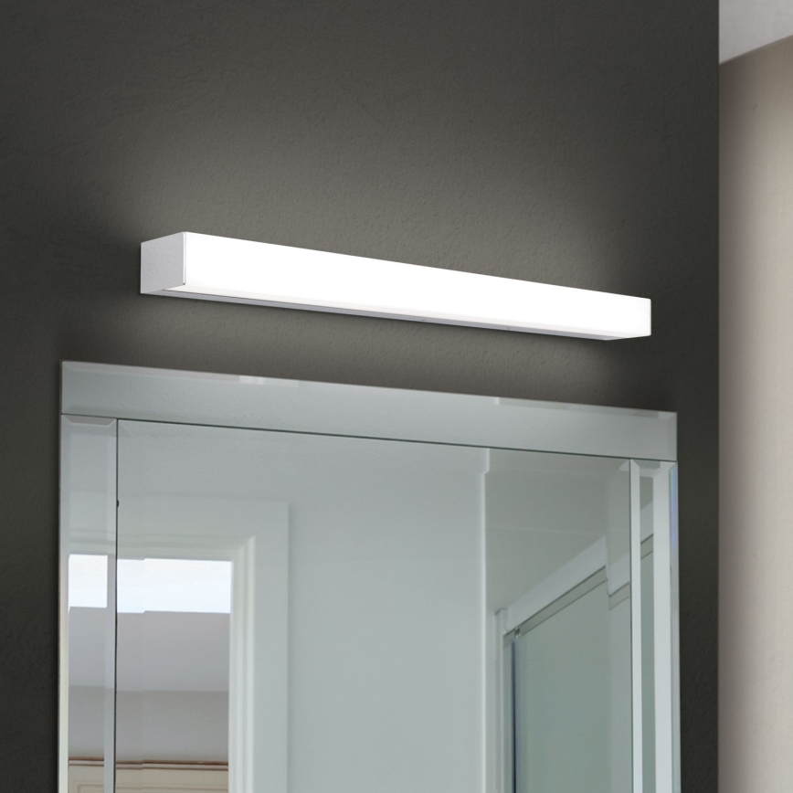Illuminazione a LED per specchi da bagno HORIZON LED/12W/230V 3000/4000K 60 cm IP44 argento